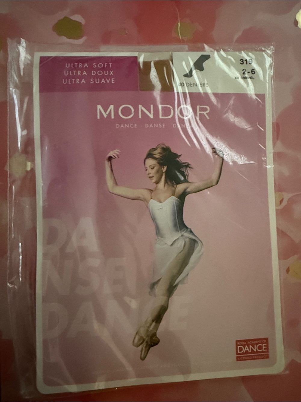 Mondor Ultra Soft Dance Tights – Caramel